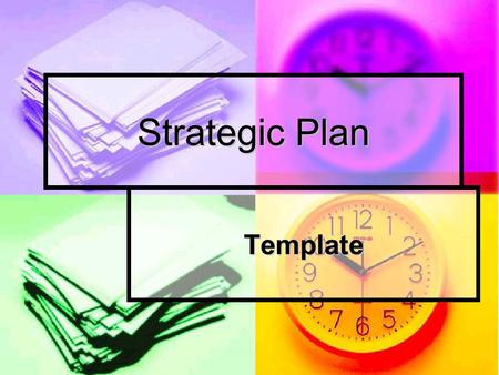 Strategic Plan Template.