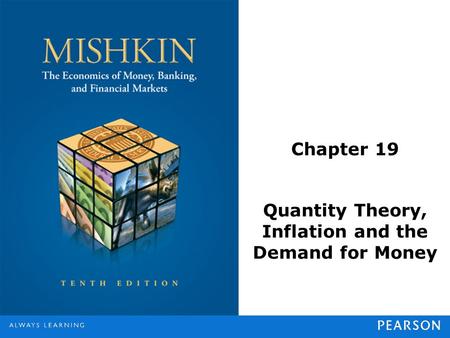 Quantity Theory, Inflation and the Demand for Money