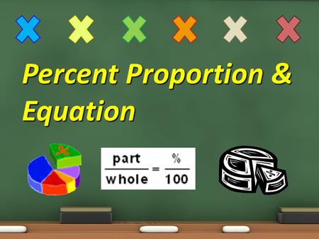 Percent Proportion & Equation