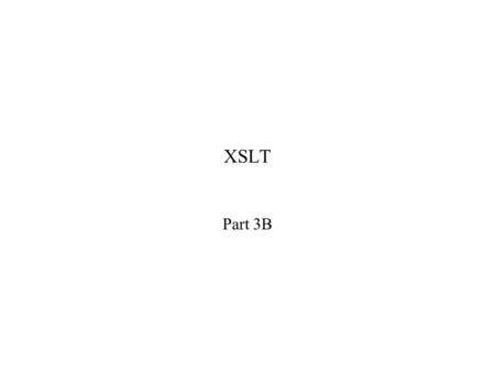 XSLT Part 3B. id() The id() function returns a node-set containing the node or nodes with a given ID attribute. An ID attribute in this context is any.