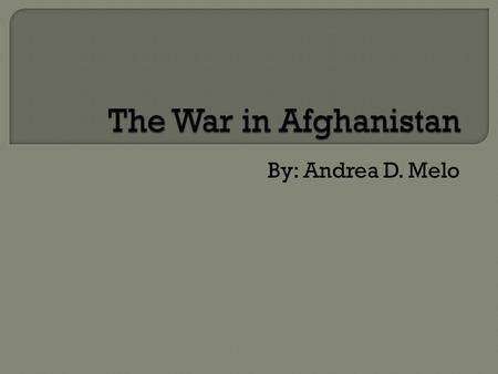 By: Andrea D. Melo.  An organization named Al-Qaeda is considered to have been formed in 1988. It set up training camps in Afghanistan and turned their.