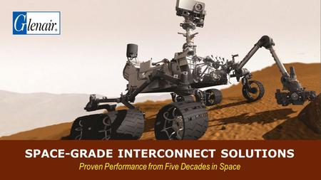 Space-Grade Interconnect solutions