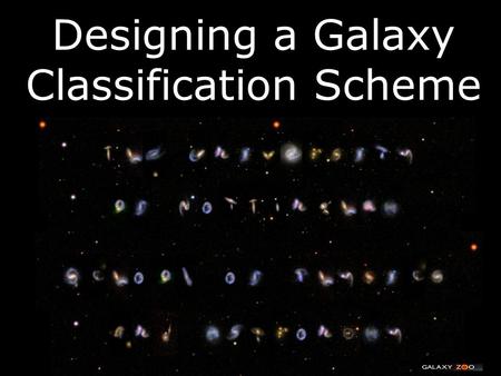 Designing a Galaxy Classification Scheme. M51 (Modern View)