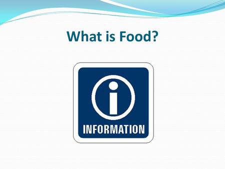 What is Food?. Food is a Mixture 30-20-10 Protein 20 g Carbohydrate 30 g Fat 10 g.