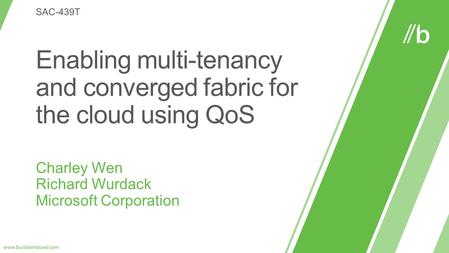 Enable Multi Tenant Clouds Network Virtualization. Dynamic VM Placement. Secure Isolation. … High Scale & Low Cost Datacenters Leverage Hardware. High.