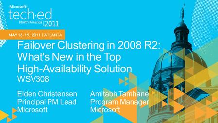 Empower Hyper-V Improved Manageability Improved Manageability Continue Simplification Mission Expand Cluster Validation Flexible Migrations.