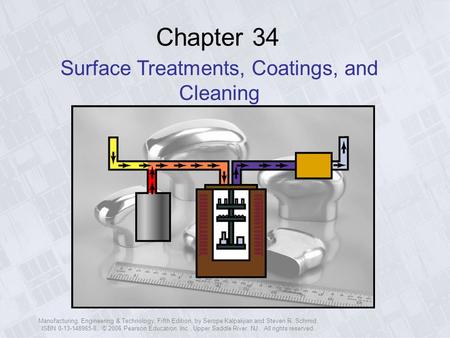 Manufacturing, Engineering & Technology, Fifth Edition, by Serope Kalpakjian and Steven R. Schmid. ISBN 0-13-148965-8. © 2006 Pearson Education, Inc.,