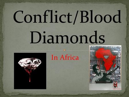 In Africa. How are diamonds formed? Diamonds take 3 Billion years to make What are diamonds? They are made of carbon that has been crystallized from billions.