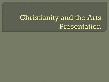  Basic Christian faiths that came out in the former church  Historical evolution with any of the three prime traditions (Orthodox/Catholicism/Protestantism)