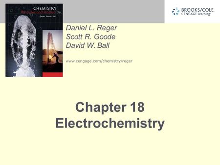 Chapter 18 Electrochemistry