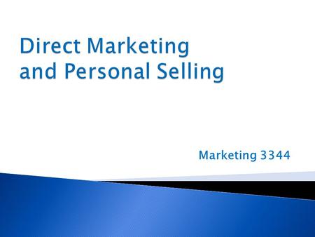 Marketing 3344.  Who was Les Wunderman?  He created the Columbia House record club and “invented” the modern era of direct marketing.  The genius of.