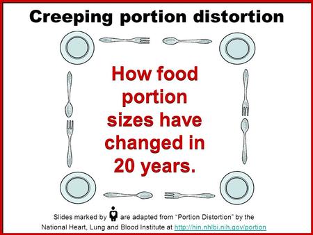 Creeping portion distortion