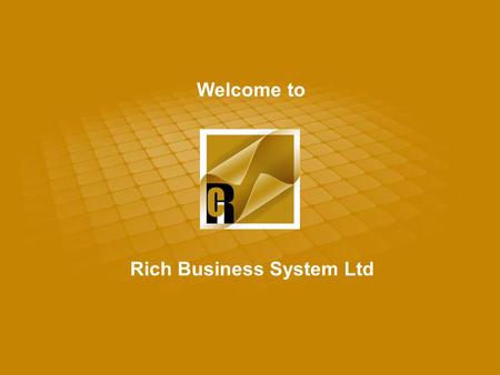 Welcome to Rich Business System Ltd.        