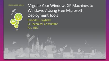 Rhonda J. Layfield Sr. Technical Consultant RJL, INC. SESSION CODE: WCL311.