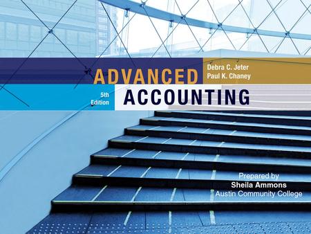 Advanced Accounting, Fifth Edition