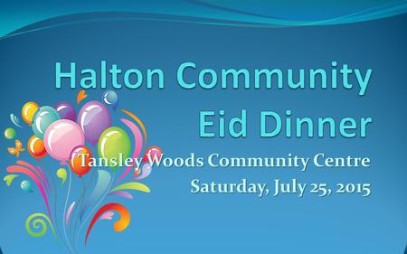 Tansley Woods Community Centre Saturday, July 25, 2015.