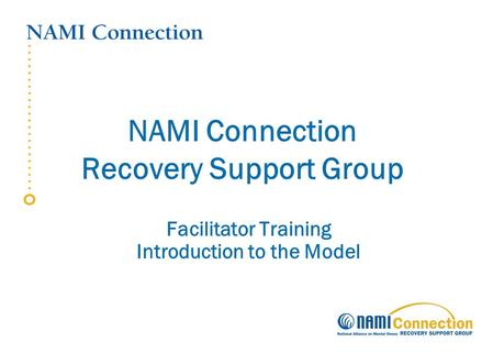 NAMI Connection Recovery Support Group