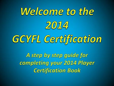 Your First Page Your first page is going to be your roster that will be used to weigh-in and certify your players. Players will need to be listed youngest.