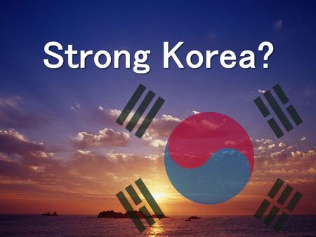 Strong Korea?. [Correspondent’s report] Chinese Diplomacy Ignores the truth Segye Ilbo Empty calls for both North and South to excersize restraint.