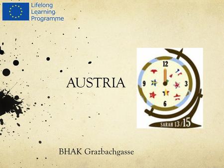 AUSTRIA BHAK Grazbachgasse. Kathi impatient and Max.