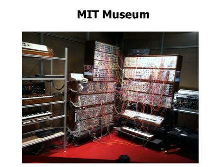 MIT Museum. Fourier What did you learn?? Perception Can pick out one frequency.