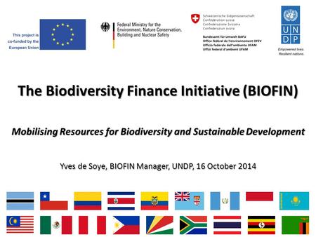 BIOFIN – Overview & Objectives