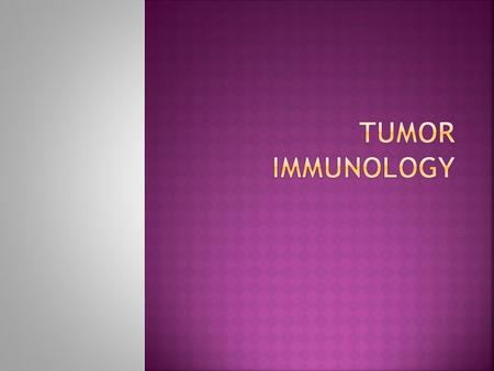  Does it exist?  i.e., does the immune system recognize and eradicate cancer cells? Is there any evidence for immunological surveillance (Burnett and.