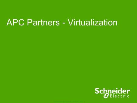 APC Partners - Virtualization