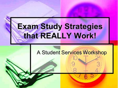 Exam Study Strategies that REALLY Work!