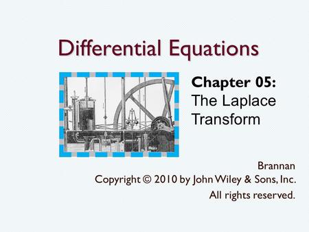 Differential Equations