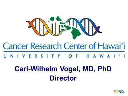 Carl-Wilhelm Vogel, MD, PhD Director. Financial Conflict of Interest Disclosure Incode Biopharmaceutics, Inc.