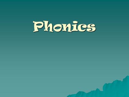 Phonics. Let’s Review ABC order  What’s the first letter of the alphabet?  What’s the last letter?  What’s a letter somewhere in the middle?  Put.