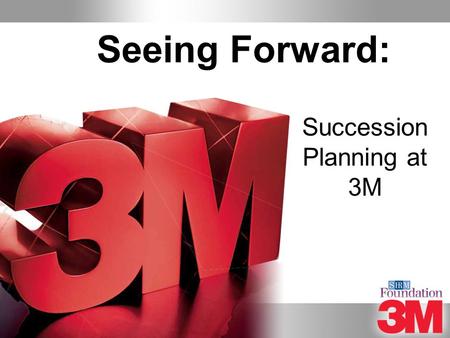 Succession Planning at 3M