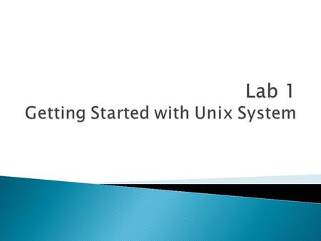 2 $ command Command Line Options ls –a –l hello hi Command Arguments.