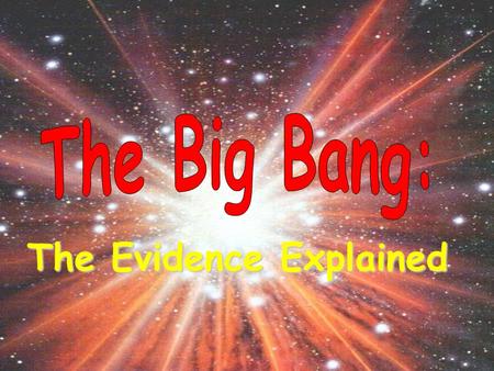 The Evidence Explained. Learning Intentions: By the end of the lesson you will be able to… 1.Explain in detail at least two piece of evidence to support.