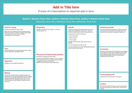 Acknowledgements Include those who assisted you in the project Conclusion Describe how the lessons from the project can be applied and transferred to other.