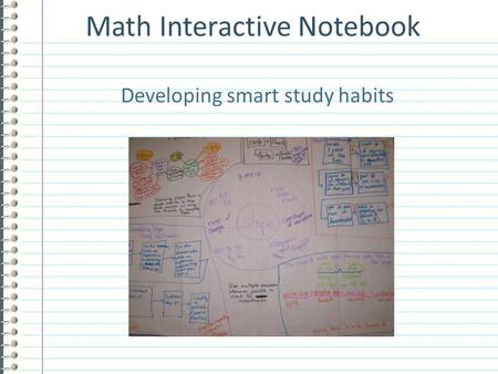 Math Interactive Notebook