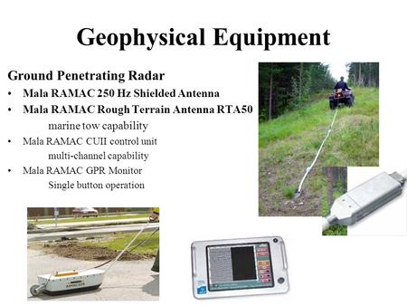 Geophysical Equipment