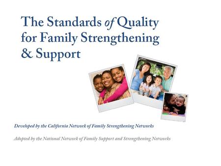 Association Founded in 1998 Comprised of 24 local Family Resource Centers Providing services and support to more than 50,000 Colorado families Mission: