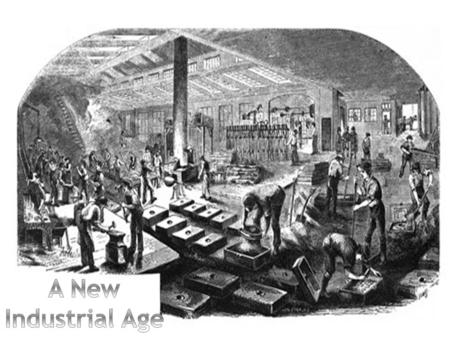 Chapter 12. A. Industrial boom due to several factors: 1. abundant natural resources 2. govt. supported business 3. urban population = cheap labor 4.