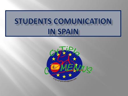  Kindergarten in Spain is sharing activities with kindergarten in Portugal.  There are 16 children in Spain.  Spanish teacher is Juanamari and the.