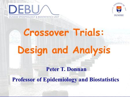 Professor of Epidemiology and Biostatistics