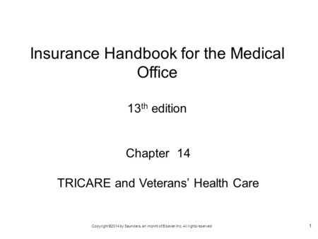 Insurance Handbook for the Medical Office