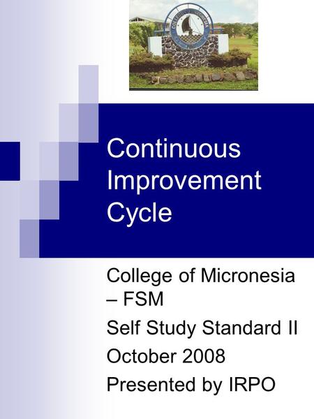 Continuous Improvement Cycle