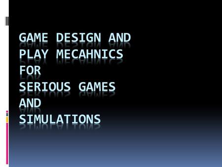 Circle of Interactive Media  Actions, reflected in the interface  How the actions impact relevant systems  How systems produce feedback, outcomes,