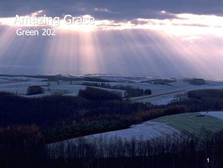 Amazing Grace Green 202.