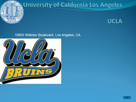 University of California Los Angeles UCLA