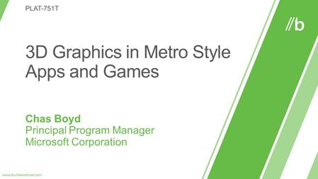 You can use 3D graphics to enhance and differentiate your Metro style app.