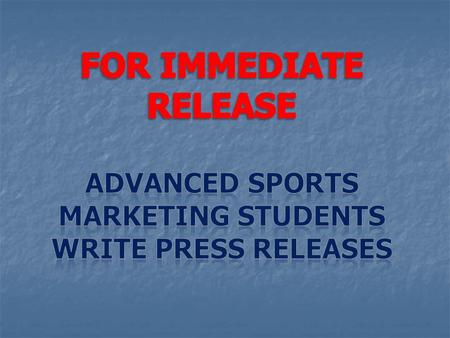 What is a Press Release? A press release is a short document that provides information about your organization’s events and activities to a newspaper,