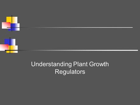 Understanding Plant Growth Regulators